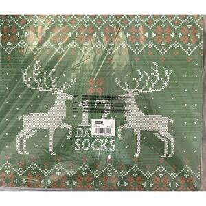 Christmas  12 Days Of Socks- MENS SIZE 6-12